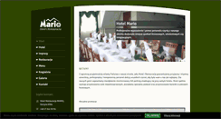 Desktop Screenshot of hotelmario.com.pl